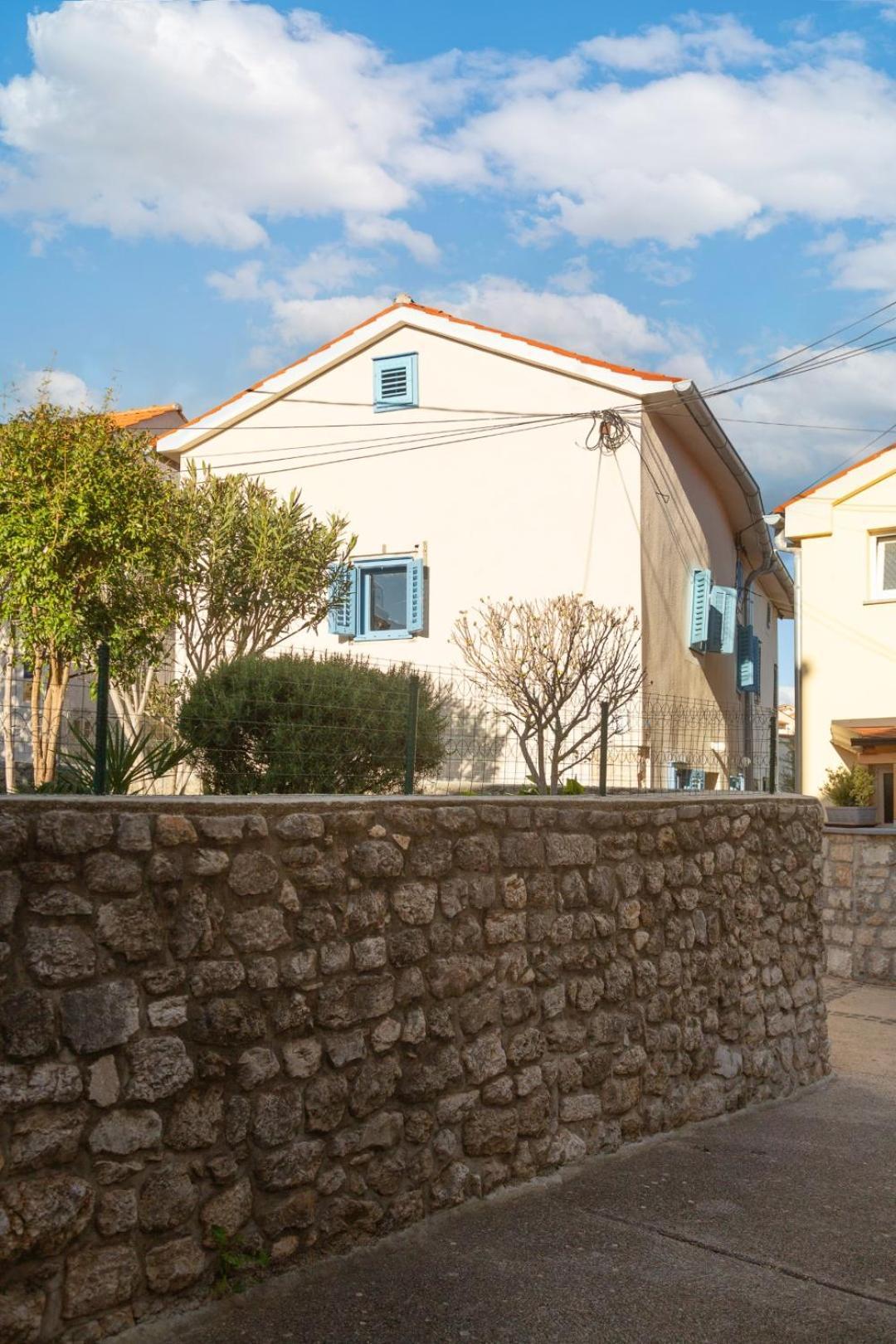 Apartment Stone House Krk Krk Town Exteriör bild